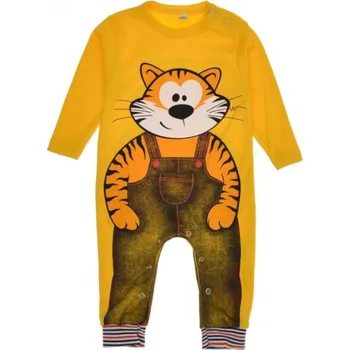 Kojenecký overal žlutý Tygřík 80