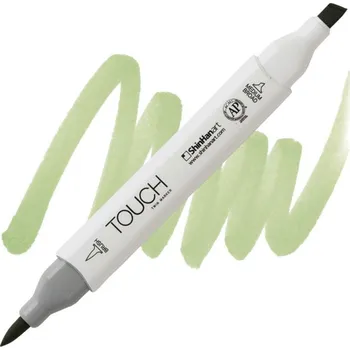 Lihová fixa TOUCH oboustranná Brush & Chisel, GY237 Willow green