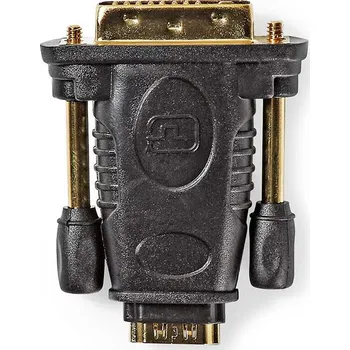Video kabel NEDIS adaptér DVI - HDMI konektory DVI zástrčka - HDMI zásuvka černý box