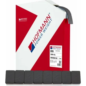 Sada na opravu pneumatiky R355 TITAN role závaží samolepicí ocelové TITANOVĚ ŠEDÉ (5g/1000), v=3,8 mm, speed liner