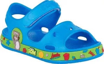 Chlapecké sandály Coqui Fobee Talking Tom and Friends Sea Blue/Lime 21-22