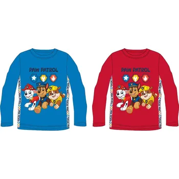 Chlapecké tričko Paw Patrol - Tlapková patrola -Licence Chlapecké tričko - Paw Patrol 52022026, červená Barva: Červená, Velikost: 98