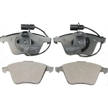 Brzdová destička Sada brzdových destiček, kotoučová brzda DENCKERMANN B110878