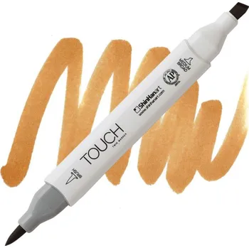 Lihová fixa TOUCH oboustranná Brush & Chisel, BR103 Potato brown