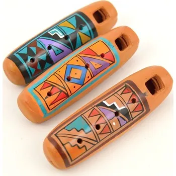 Zobcová flétna Flétnička Peru keramika 9 cm