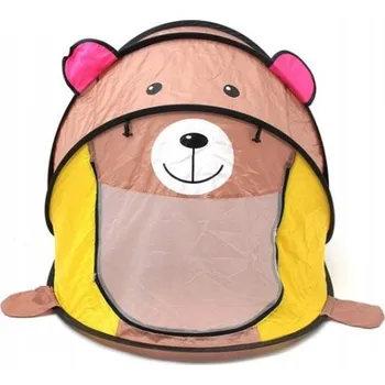 Dětská postýlka Stan pro děti s moskytiérou Medvídek