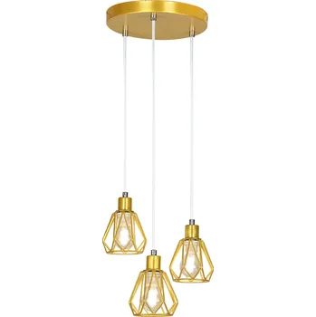 Lampička Visací lampa, zlatá/kov, OKIRA TYP 1