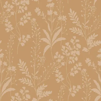 Tapeta Hnědo-béžová vliesová tapeta na zeď, listy, M52802, Botanique, Ugepa