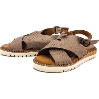 Dámské sandále Dámské kožené sandále 50C0877 ARTIKER béžové Barva: béžová, Velikost: 41