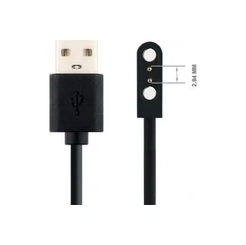 Příslušenství k chytrým hodinkám Univerzální nabíječka pro Čínské chytré hodinky a náramky 2-pin 2.84mm Magnetická