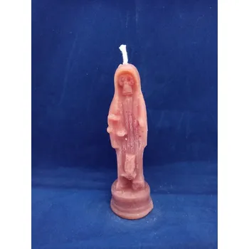 Svíčka Svíčka figurální Santisima Muerte hnědá