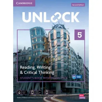 Cizí jazyk Unlock Level 5 Reading, Writing and Critical Thinking Student's Book with Digital Pack – Jessica Williams,Sabina Ostrowska (EN)