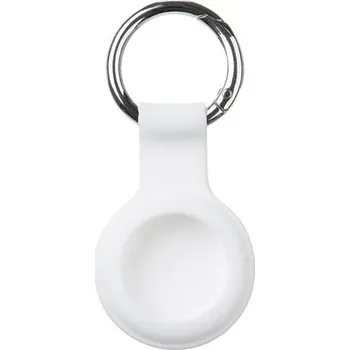 Silikonová klíčenka pro Apple AirTag - White - Tactical