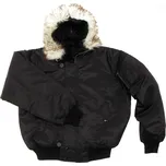 Bunda s kapucí N2B POLAR ČERNÁ