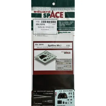 Plastikový model 1/32 Spitfire Mk.I SPACE (KOTARE)