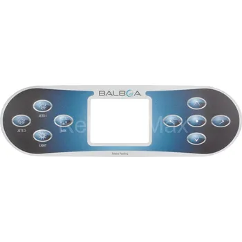 Relax na MAX Polep/nálepka na ovládací panel Balboa TP800