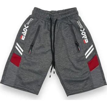 Chlapecké kraťasy MingFeng Chlapecké šedé kraťasy EAOC Barva: Šedá, Velikost: 146/152
