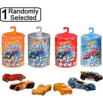 Mattel Hot Wheels Color Reveal - Sada 2 autíček - balení červené (GYP20)