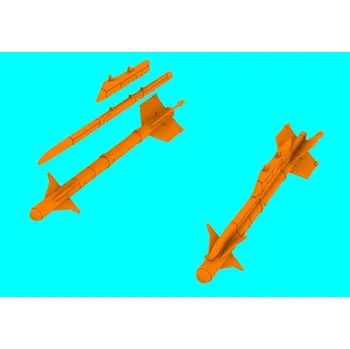 Plastikový model 1/72 MAA-1 Piranha Air-to-Air missile (3D-Printed)