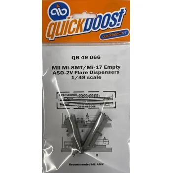 Plastikový model Quickboost 1/48 Mil Mi-8MT/Mi-17 empty ASO-2V fl.dispensers
