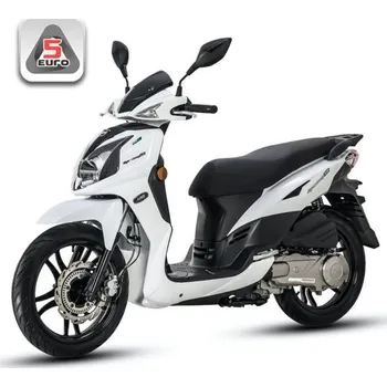 malá motorka SYM Symphony SR 125 AC CBS Euro 5 WHITE