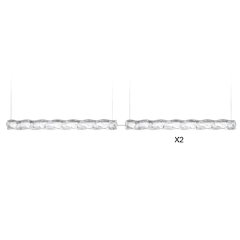 Slamp Závěsné LED svítidlo HUGO ARCHITECTURAL SYSTEM 3 Barva: Transparentní