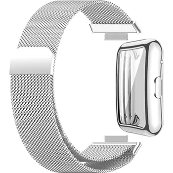 Kovový Set Na Hodinky Pro Huawei Watch Fit 2 Barva: Stříbrná