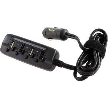 Nabíječka baterií Bottari Nabíječka USB 12V 4 x USB 8AMP Bottari Nabíječka USB 12V 4 x USB 8AMP