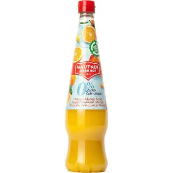 Sirup Mautner Markhof Sirup bez cukru pomeranč/mango 700 ml