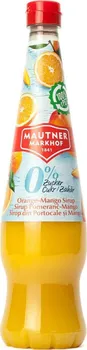 Sirup Mautner Markhof Sirup bez cukru pomeranč/mango 700 ml