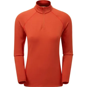 Dámská mikina Dámská mikina Montane Protium Lite Pull-On Saffron red XS