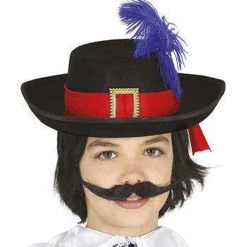 Karnevalový doplněk Guirca Mušketiersky klobúk