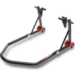 Qtech Univerzální stojan na motorku černý 2v1 (zadní/přední)