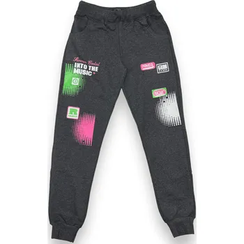 Rider Dívčí šedé tepláky Summer Barva: Šedá, Velikost: 152