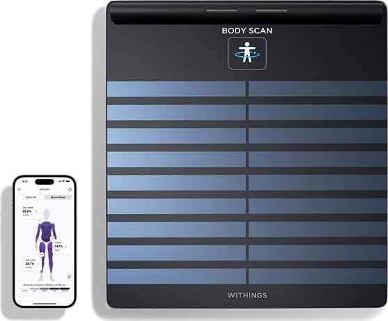 Withings Body Scan Connected Health Station Black WBS08-Black-All-Inter -  Best Buy