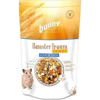 Krmivo pro hlodavce Bunny HamsterTraum EXPERT Hair & Skin 500 g