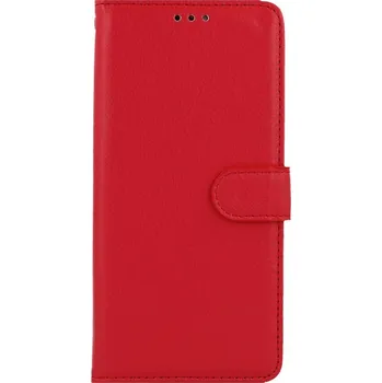 Pouzdro na mobilní telefon Pouzdro Xiaomi Redmi Note 12 Pro+ 5G knížkové červené s přezkou (kryt neboli obal na Xiaomi Redmi Note 12 Pro+ 5G)