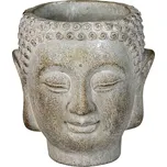 Clayre & Eef, Holandsko Clayre & Eef - Kameninový květináč BUDDHA - 12*11*13 cm