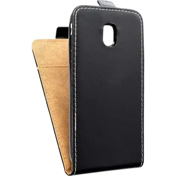 Pouzdro na mobilní telefon OEM Forcell pouzdro Slim Flip Flexi FRESH SAMSUNG Galaxy Galaxy J3 2017 černé