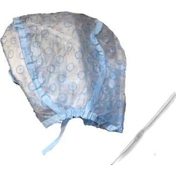 Čepice EF-ES Melírovací čepice modrá s háčkem, 1ks (č.1010)