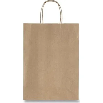 Dárková taška Dárková taška Tinta Unita Brown Kraft různé rozměry 360 x 120 x 410 mm