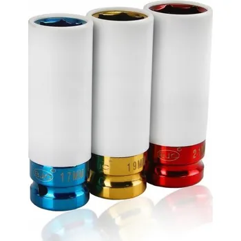 Gola hlavice JBM Úderové hlavice na alu kola 1/2'' - 17, 19 a 21mm