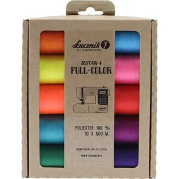 Nit Sada nití PES 4 - FULL COLOR (10x500m)