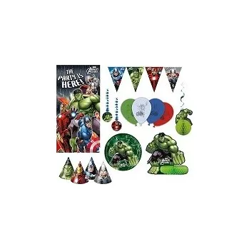 Party dekorace Párty set AVENGERS MULTI HEROES