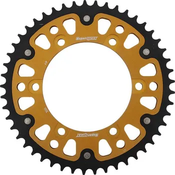 Řetězová sada pro motocykl Řetězová rozeta SUPERSPROX STEALTH RST-300:49-GLD zlatá 49 zubů, 525