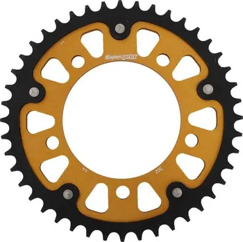 Řetězová sada pro motocykl Řetězová rozeta SUPERSPROX STEALTH RST-302:44-GLD zlatá 44 zubů, 530