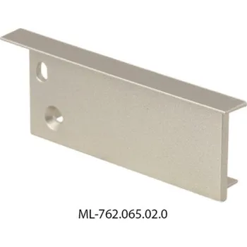 LED lišta Koncovka LED profilu AT bez otvoru stříbrná McLED ML-762.065.02.0