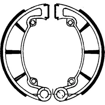 Auto-moto Brzdové čelisti FERODO 225129092