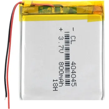 Li-Pol baterie 800mAh, 3.7V, 404045