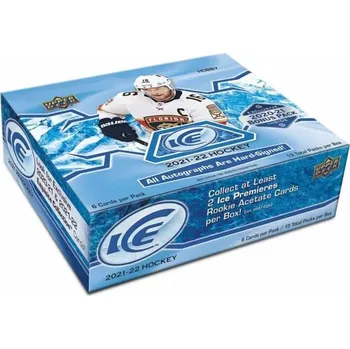 Karetní hra 2021-22 NHL Upper Deck Ice Hockey Hobby Box - hokejové karty